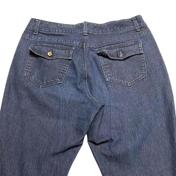Style & Co. relaxed fit bootcut leg Women's size 12 blue denim jeans - Picture 3 of 5